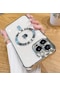Lüks Kaplama Manyetik Kılıf İphone Uyumlu 16 15 14 Artı 13 12 11 Pro Max Magsafe Silver For İphone Uyumlu 15 Plus Silver