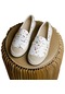 Ikkb Rahat Kalın Tabanlı Kadın Loafer Ayakkabı Beyaz