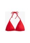 Koton Üçgen Bikini Üstü Basic Kırmızı 4sak10081mm