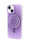 Kilifone - İphone Uyumlu İphone 13 - Kılıf Magsafe Şarj Özellikli Tak-çıkar Pop Soketli Tik-tok Kapak - Mor