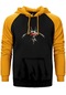 Diablo Hellfire Diabloıı Sarı Renk Reglan Kol Kapşonlu Sweatshirt