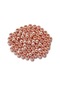20-100 Adet/grup 6 8 10 12 14mm Ccb Spacer Boncuk Yuvarlak Gevşek Boncuk Büyük Rose Gold 14mm X 20pcs