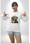 Land Rover Defender Kamp Unisex Beyaz Sweatshirt Beyaz
