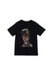 Unisex Siyah Wiz Khalifa Baskılı T-shirt SIYAH