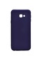 Mutcase - Samsung Uyumlu Galaxy J4 Plus - Kılıf Mat Renkli Esnek Premier Silikon Kapak - Lacivert