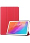 Kilifone - Huawei Uyumlu Matepad T10s - Kılıf Smart Cover Stand Olabilen 1-1 Uyumlu Tablet Kılıfı - Kırmızı