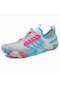 Ikkb Açık Havada Su Altı Fitness Yumuşak Tabanlı Kaymaz Erkek Sneaker 1733 Beyaz Pembe