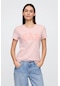 Gap V-ss Logo Classic Kadın Tişört Pembe