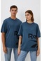 Reebok Sıde Vector Ss Tee Havacı Mavı Unisex Kısa Kol T-Shirt 000000000101542715