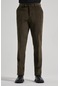 Koyu Haki Pamuklu Yandan Cepli Comfort Fit Kadife Pantolon 1003245160 Koyu Haki