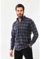 Marisso Erkek Tek Cep Detaylı Uzun Kol %100 Pamuk Gömlek 019sc Lacivert