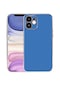 Mutcase - İphone Uyumlu İphone 11 - Kılıf Kamera Korumalı Renkli Viyana Kapak - Saks Mavi