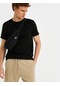 Koton Slim Fit Basic Tişört Siyah 2Yam12141Lk