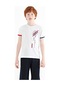 Tommy Life Beyaz Baskı Detaylı O Yaka Standart Kalıp Erkek Çocuk T-shirt - 11131 Beyaz