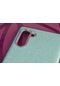 Noktaks - Samsung Galaxy Uyumlu Note 10 - Kılıf Simli Koruyucu Shining Silikon - Gümüş