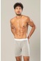 Erdem Erkek Pamuk Elastan Uzun Boxer 1416 - 6 Adet Grimelanj