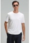 Lufian Erkek Sarder Basic T-Shirt 111020160 Beyaz