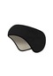 Siyah Gürültü Önleme Üç Katmanlı Polyester Kulak Muffs Uyku Maskesi Karartma Maskesi Uyku Rahatlatıcı