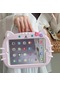 İpad Uyumlu Çocuklar İçin Kılıf İpad Uyumlu Hava 1/2 / 6th Nesil 2018 / 5th Gen 2017 No Strap Cat Face İpad Uyumlu Mini 4 5 Arka Kapak