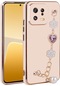 Ekılıf - Xiaomi Mi 13 Uyumlu - Kılıf El Tutamaçlı Kamera Korumalı Taka Silikon Kapak - Pembe