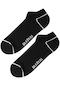 Cross Ankle Siyah Unisex Kısa Çorap-siyah
