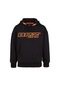 Brz Kids Erkek Çocuk Kapüşonlu Sweatshirt-siyah-turuncu