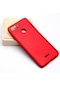 Kilifone - Xiaomi Uyumlu Redmi 6 - Kılıf Mat Renkli Esnek Premier Silikon Kapak - Kırmızı