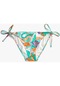 Koton Bikini Altı Yanları Bağlama Detaylı Desenli Multıcolor 3sak00044bm 3SAK00044BMMIX