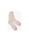 Koton Soket Çorap Kalın Dokulu Yün Karışımlı Bej 4wak80356aa 4WAK80356AA057