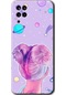 Galaxy Uyumlu A12 Kılıf Hd Desen Baskılı Arka Kapak + Kırılmaz Cam - Uzaylı Kız