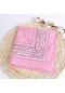 Pembe Unisex Baskı Türban Büyük Paket Paisley Bandanalar Kadın Erkek Doğa Sporları Şapkalar Pembe