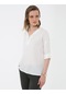Pierre Cardin Kadın Beyaz Desenli Gömlek 50202820-vr013