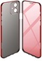 Mutcase - İphone Uyumlu İphone 11 - Kılıf 360 Full Koruma Ön Ve Arka Korumalı Led Kapak - Kırmızı