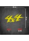 4x4 Off Road Sticker Model 4 - 4x4 Sticker - Jeep Sticker - Oto Sticker - 60cm X 28cm - Altın