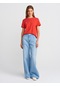 Dilvin 71788 Loose Fit Denim Pantolon-açık Mavi Açık Mavi
