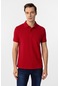 Süvari Erkek Polo Yaka Slimfit Düz Tişört Ts1014000410-k05 Kırmızı