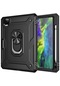 Noktaks - iPad Uyumlu Pro 11 2020 2.nesil - Kılıf Çift Katman Koruyucu Vega Tablet Arka Kapak - Siyah