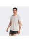 Wonalu Adidas Erkek Koşu - Yürüyüş T-shirt Otr B Tee Jc9788 Bej