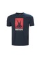 Helly Hansen Hp Race Graphic Erkek Lacivert Yuvarlak Yaka Tişört 34419-597 Lacivert
