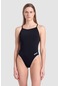 Arena W Solid Lace Back Kadın Yüzücü Mayosu 004651501 Siyah