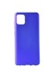 Noktaks - Samsung Galaxy Uyumlu A81 Note 10 Lite - Kılıf Mat Renkli Esnek Premier Silikon Kapak - Saks Mavi
