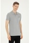 U.s. Polo Assn. Erkek Gri Melanj Tişört Basic 50279613-vr086 GRI MELANJ Gri Melanj
