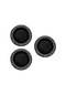 Noktaks - iPhone Uyumlu 14 Pro Max - Kamera Lens Koruyucu Cl-06 - Siyah