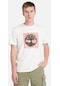 Timberland Short Sleeve Front Graphi Beyaz Erkek Kısa Kol T-Shirt 000000000101988864
