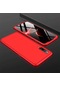 Kilifone - Xiaomi Uyumlu Mi 9 - Kılıf 3 Parçalı Parmak İzi Yapmayan Sert Ays Kapak - Kırmızı