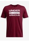 Under Armour Ua Team Issue Wordmark Ss Erkek Günlük Tişört Bordo