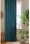 Home Color Home Petrol Petek Kadife Dokulu Fon Perde Düz Dikişli Ekstrafor Büzgü 1.sınıf Kalite Diğer