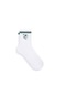 Mavi - Yılbaşı Temalı Beyaz Çorap 1912185-620