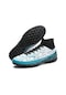 Snapbuy Fg/tf Futbol Ayakkabıları Kaymaz Başak Krampon Genç Çocuklar Yüksek Ayak Bileği Kramponları Çim Futbol Sneakers Beyaz