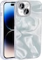İphone Uyumlu 15 Plus Kılıf Airbagli Parlak Taş Detay Tasarımlı Esila Kapak